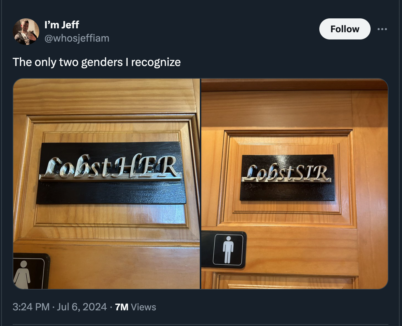 plywood - I'm Jeff The only two genders I recognize Cobst Her Lobst Sir 7M Views